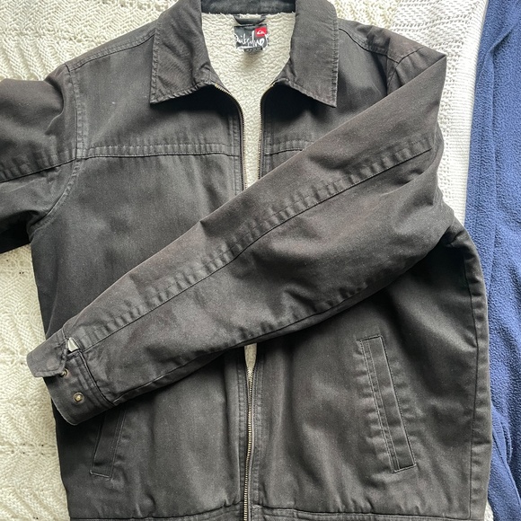 Quicksilver Brown Jacket – Lining inside – Mens size Medium - Picture 9 of 9